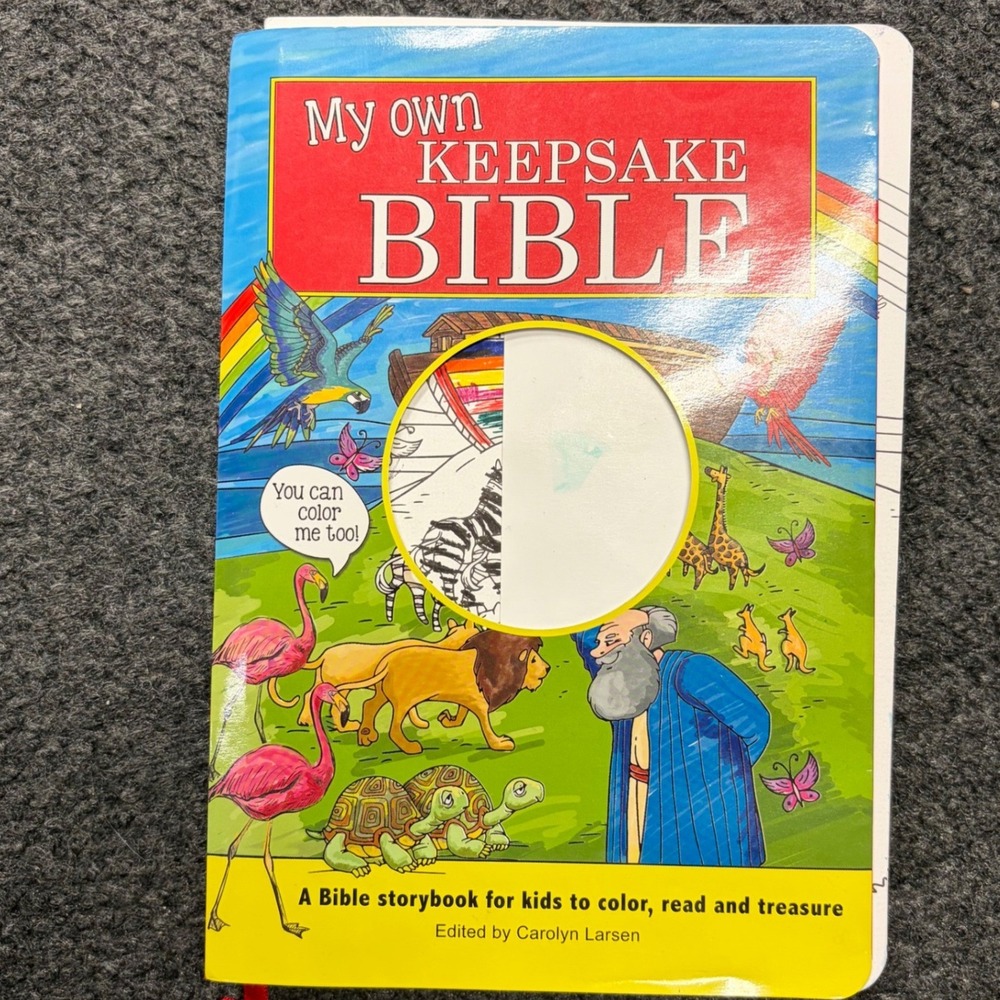 My Own Keesake Bible Book Christian Art Kids 2016